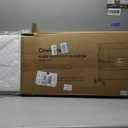 Cowiewie Bassinet Bedside Sleeper, Portable, Breathable, Adjustable Baby Bedside Bassinet for Peaceful Nights, Light Grey, Crib