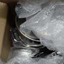 For 12 Pcs. Kitchenware Pots & Pans Set-Prestige Ceramic Non-Stick Coating, Silver 