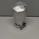 Atokrtact 2.5 to 3.5 Inch Exhaust Tip 2.5"Inlet to 3.5"Outlet Exhaust Tips 6.7" Length Muffler Tip 304 Stainless Steel Tailpipe Diesel Exhaust Tip Double Wall Polished Slant Cut Clamp On (Sliver)