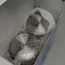 Hydrogen Water Bottle Generator 2pack, Glass Hydrogenated Water Bottles Health Cup, Hydrogen Water Generator w SPE/PEM Tech Improve Water for Home/Office/Travel/Daily Drinking Gift for Mom Father Day (Silver)