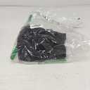 Auriviz Womens Modal Long Sleeve Cropped Sweatshirts Oversized Workout Shirts Crew Neck Pullover Crop Tops (Small, Black)