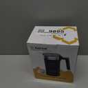 4 in 1 Electric Milk Frother: 10oz/350 mL Large Capacity Electric Milk Steamer for Hot and Cold Milk Froth - Automatic Milk Frother & Warmer for Latte, Cappuccinos, Macchiato, Hot Chocolate