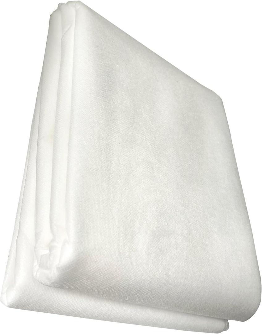 62 x 118 inch, Upholstery Cambric Dust Cover Fabric Replacement for Couches, Recliners, Loveseats, Chairs, Sofas Repair(White Fire Retardant Bottom Cloth)