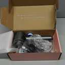 Cobbe Ion Drops Filtered Shower Head with Handheld, 5 Spray Mode Showerhead with Filters, Built-in Power Wash for Hard Water - Remove Chlorine - Reduces Dry Itchy Skin, Gray