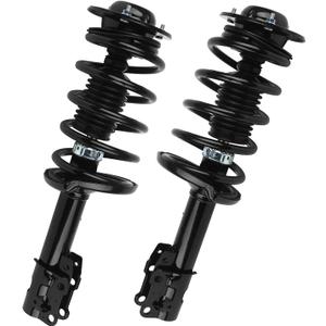 KUSATEC 172200 172199 Front Pair Complete Struts Shock Absorber fit for Chevy Malibu 2004-2012, Pontiac G6 2005-2010, Saturn Aura 2007-2009, Struts with Coil Spring Assemblies