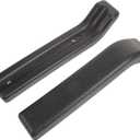 Generic Wheelchair Arm Pads:Chair Armrest Pads Wheelchair Replacement Pads Universal Arm Pads for Manual Wheelchairs, 1 Pair, 27x4.5cm, Black