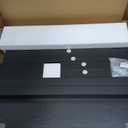 TUTOTAK End Table, Side Table, Nightstand, 2-Tier Storage Shelf, Sofa Side Table for Small Space, Living Room, Bed Room Black TB01BK034