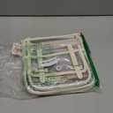 Clear Purse, PVC Clear Crossbody Bags for Women Heavy Duty Transparent Bag for Stadium Events See Through Concert Bag (Beige)