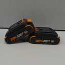 WORX 20V Battery PowerShare Lithium-ION 2.0 Ah 2 pcs, WA3669.2