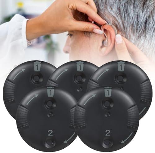 5 pack/40 pcs Audisaisi Cerushield Disk v2.0 098-0445 for phonak, Phonak Hearing Aid Accessories Wax Filters,Hearing aid Filters, Hearing aid Wax Guards- Improve Sound Performance