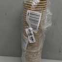 Restaurantware-Sustain 12 Ounce BPI-Certified Hot Cups,  Single Wall Coffee Cups - Lids Sold Separately, Leakproof PLA Coating, Compostable Kraft Paper Cup, For Hot Or Cold Drinks, 37 Pieces