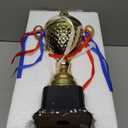 Juvale Gold Trophy Cup - Tournament & Championship Trophy Award - Versatile Awards for Soccer, Basketball & Golf - Rewards for Adults & Kids - 15.2 x 7.5 x 5 in