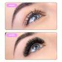 Curacoro LashFolio Narrow Promade Fans, Handmade Volume Eyelashes, 5D~10D, C CC D Curl, Thickness 0.03~0.07mm, 8-15mm Length, Professional Long-Lasting Promade Lash Fans (5D-0.07 CC, 8mm-15mm)
