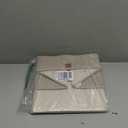 StorageWorks Closet Storage Bins, Trapezoid Organizer Box for Shelves, Fabric Clothes Bin, Foldable Organizing Baskets with Handles, Small, Brown and Beige, 3-Pack