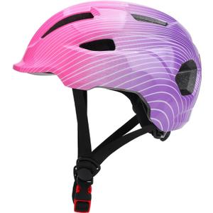 Toddler Bike Helmet Adjustable for Kids 3-5/4-6/5-8 Girls & Boys, Kids Helmet with Removable Liners for Youth Cycling/Skateboarding/Roller Inline Skating/Scooter
