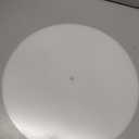 PATIKIL Lampshade Diffuser, 16" Diameter with 3/8" Center Hole Round Diffuser for Drum Lampshades Pendants Light Fits 16.5-18" Openings, Frosted White