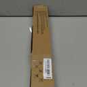 Curtain Rods No Drilling 32 to 58 Inch, HOTOZON 5/8 Inches No Drill Curtain Rods for Windows 40 to 54 Inches(3.2-4.5 ft), Renter Friendly Adjustable Small Drapery Rod for Lightweight Curtains, Black