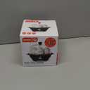 DASH Rapid Egg Cooker: 7 Egg Capacity Electric Egg Cooker for Hard Boiled Eggs, Poached Eggs, Scrambled Eggs, or Omelets with Auto Shut Off Feature - Black'