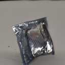 2-Layers Hybrid Carbon Key Fob Cover for KIA Sedona Grand Carnival MPV with Power Doors Hatch 6 Button (Black shell+Black silicone inner+Black keychain)