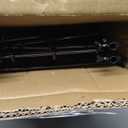 ParseBio Portable Pickleball Tennis Ball Collector with Wheel, 90 Tennis Balls Capacity, Pickleball Retriever Basket Carrier Gatherer Picker Hopper Container