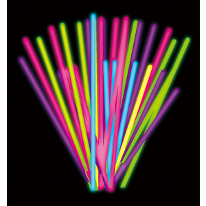 8 CT Glow Sticks 7.9" 6 Pack