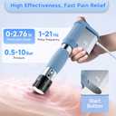 Shockwave Therapy Machine, FSA&HSA Shock Wave Therapy Device, ESWT03 | Home Use, Joint/Muscle Pain Relief, Non-Invasive Extracorporeal Shockwave Therapy, AC 110V / 60Hz, 0.5~10 Bar, 2.76inch