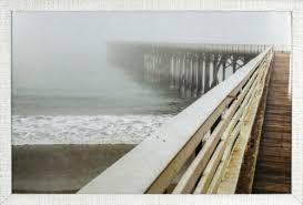 Crystal Art Gallery San Simeon Warf Framed Decor, 25 x 17 in 