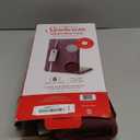 Sunbeam XL Back Neck and Shoulder Heat Therapy 12 x 24 with Auto Shut Off 6 Settings Machine-Washable Comfortable Microplush Fabric - Burgundy