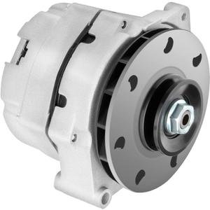 SCITOO 94 Amp One Wire Alternator Fits for Delco 12SI - High Output 12V 1-Wire w/ 1-Groove Pulley - Replaces OEM 7272-12 7273-12 7294-12
