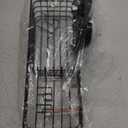 TAILI Shower Caddy Suction Cup with Hooks & Soap holder, Heavy Duty Bathroom Shower Organizer, No Drilling Shower Shelves for Inside Shower, Metal Black Shower Holder Organizer