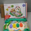 Baby Gym & Play Mat, Tummy Time & Activity Mat Toys, Infant to Toddler Play Piano Mat, 0-12 Months (Green)