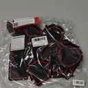 Auovo 3D Cup Holder Insert Liners Compatible with Toyota RAV4 Accessories 2025 2024 2023 2022 2021 2020 2019 Car Custom Anti Dust Mats Center Console Door Pocket Pads 13-pc Set (Red Trim)