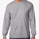 Gildan Adult Heavy Cotton 5.3 oz. Long-Sleeve T-Shirt, M 