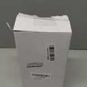 Syhood 9.5 Inch Jumbo Jewel Ornament Large Jewel Ornaments for Christmas Tree Acrylic Glitter Christmas Gem Hanging Decorations for Xmas Wedding Holiday Party Decor (Silver, Rectangle)