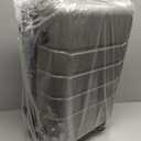 NEWBULIG 24 Inch Checked Luggage, Expandable Suitcase with Spinner Wheels