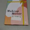 YEKKOPT Rechargeable Vanity Mirror with Lights,Desk Makeup Mirror with Lights,Portable Travel for Makeup Desk  Dressing Room,3 Color Lighting, Dimmable Touch Screen (10"L x 7"W, White)