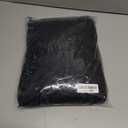 Women's Plus Size Cocktail Dress - V Neck Short Sleeve Lace Midi Dress | Semi Formal Wedding Guest Prom Attire (Large, Black)