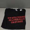 My Boyfriend is Literally On Stage Concert Lovers TShirt S