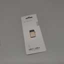 Satechi USB-C to USB-A Adapter, USBC Male to USBA 3.0 Female Connector, USBC to USBA Converter, Compatible with MacBook Pro/Air, iPad Pro/Air/Mini, for Type-C Laptops, Tablets, Phones (Gold)