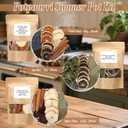 Siifert 12 Pack Winter Stovetop Potpourri Simmer Pot Kit Dried Orange Slices Cinnamon Stick Air Freshener Sachet Ingredients Bowl Filler Decor for Holiday Fragrance Housewarming Gift
