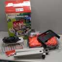 86PCS Kids Play Kitchen Toys: Kids Grill Playset with Smoke, Sound, Light, UV&Water Color-Changing Play Food, Pretend Kids Kitchen Playset, Interactive BBQ Outdoor Toys, Birthday Gift for Toddler (Red)