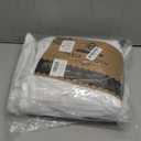 BRILLMAX 6 Pack White Round Tablecloths 70 Inch for 30-48 Tables - 150 GSM Polyester Fabric, Standard Drop, Water, Stain & Wrinkle Resistant Cloth Cover for Wedding Reception Banquet Dining Party