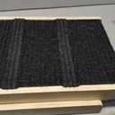 Dog Ramp for Bed - Foldable Small to Large Dog Ramp for Couch - 6 Adjustable Height from 12" to 24" - Stairs with High Traction Mat - Wooden Portable Ramp for Dogs to Get on Bed Couch Car Up to 200LBS (Medium, Burly Wood (Black)