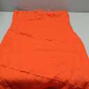 Women Summer Bodycon Tube Maxi Dress Strapless Casual Party Long Dresses Sexy Sundresses Orange, XL