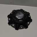 KitsPro Wheel Center Caps for Pro Comp Series 48 and Ballistic 845 Morax Rim Replacement Hub Caps, Pack of 1 (Matte Black with American Flag)