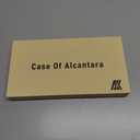 AKANTRA Alcantara Case for Apple iPhone 15, Handmade Half-Wrapped Synthetic Suede Cover, Compatible with Magsafe Wireless Charging (iPhone15, Gray)