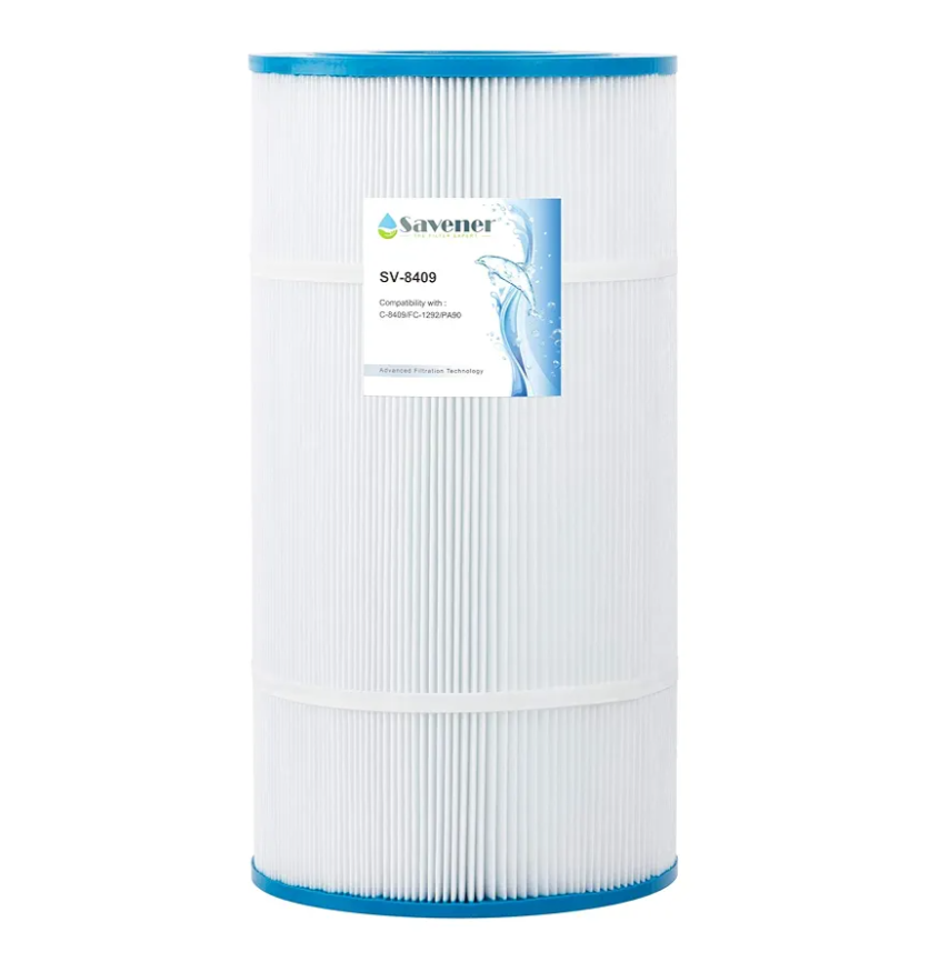 SV-8409 Swimming Pool Replacement Filter Replaces for Unicel C-8409 90Sq.ft FC-1292 PA90 Hayward CX900RE 80951 1 Pack