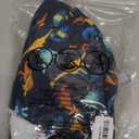 Duoyeree Waterproof Kids Mittens Gloves with Fleece Lined for Boys Girls Winter Snow Skiing Thick Insulated for Cold Weather (S (1-2 Years Old), Black Dinosaur)