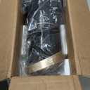 Space Heater, 34" Space Heater for Large Room with Remote, 1500W Tower Heater with 12H Timer, 70 Oscillating, Adjustable Thermostat, Overheating & Tip-over Protection, Indoor Use, Black