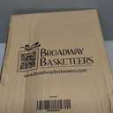 Broadway Basketeers Sympathy Gift Basket Deluxe, Condolences Gifts for Loss, Bereavement or Kosher Shiva, Food Care Package for Delivery With Snacks & Sweets, 12" x 8" x 14" (EXP 10/25/26)